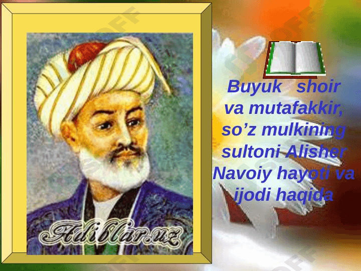 alisher navoiy hayoti va ijodi 1