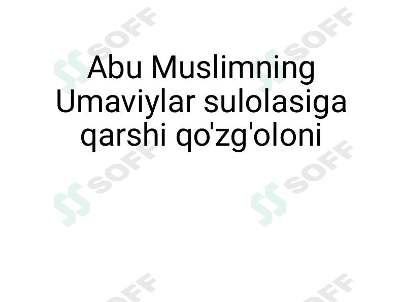 Abu Muslim 1