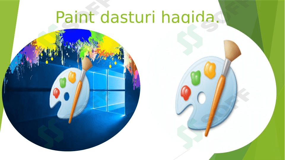 Paint dasturi haqida 1