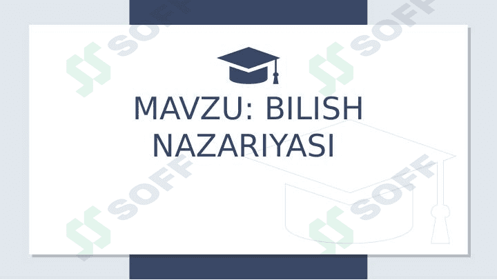 Bilish nazariyasi