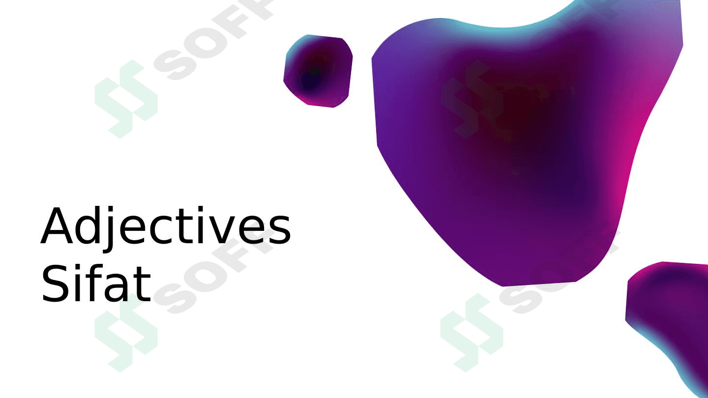 Adjective 1