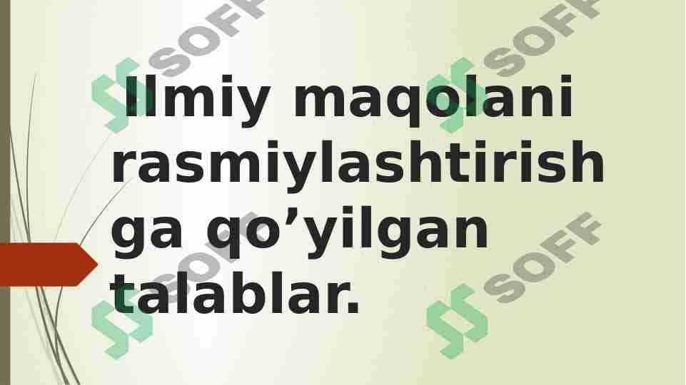 Ilmiy maqola 1