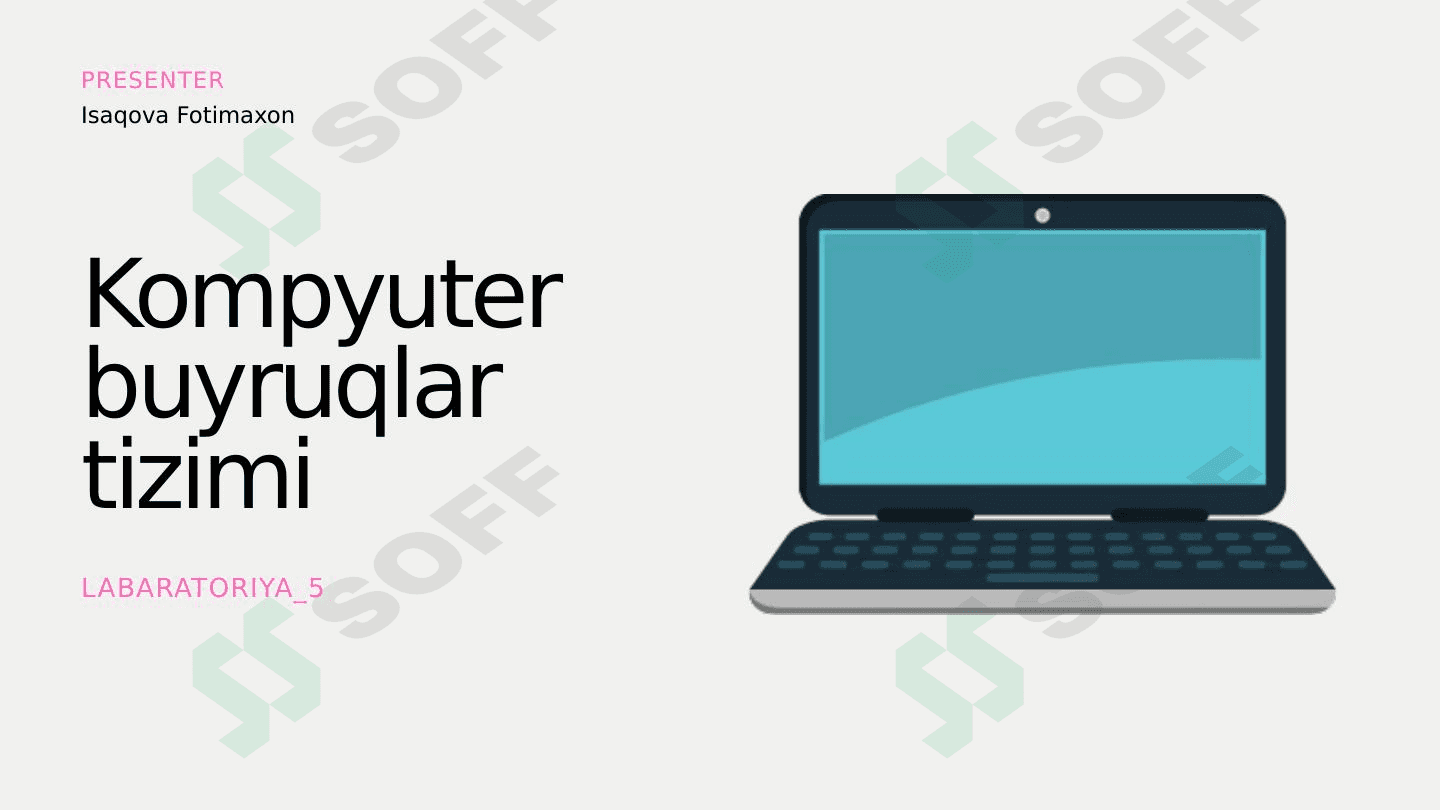 Kompyuter buyruqlar tizimi 1