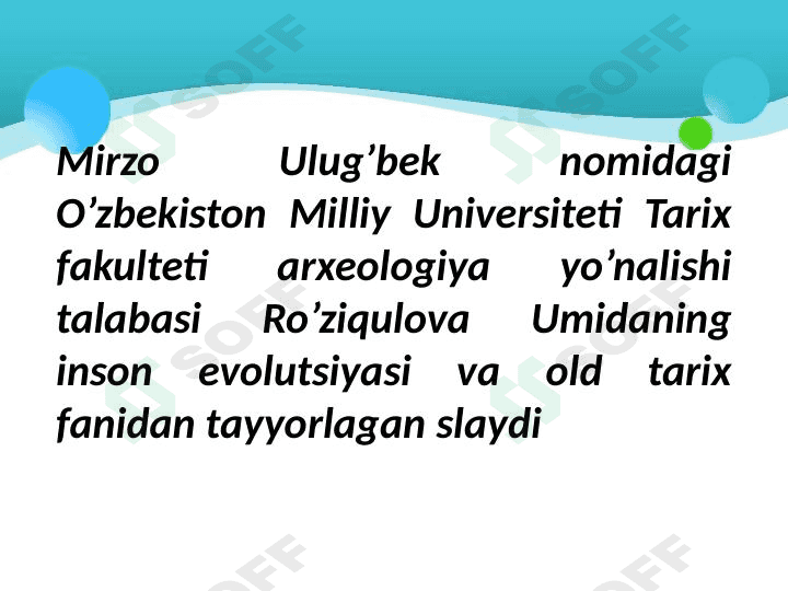 Dinning ibtidoiy shakllari 1