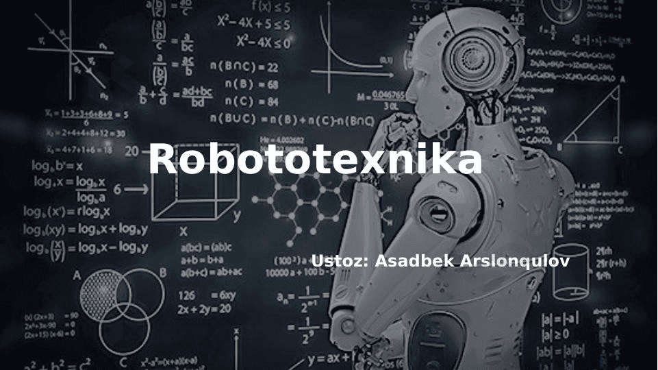 Robototexnikada motor drayverlari / Водитель мотора в робототехнике 1