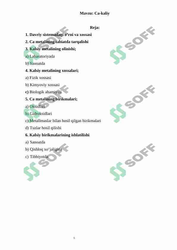 Ca-kaliy 1