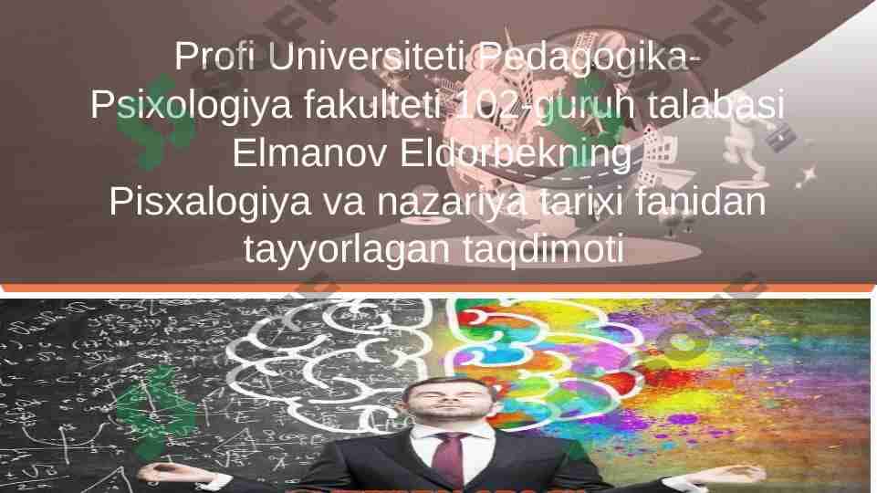 Psixologiyada Eksperiment metodi 1