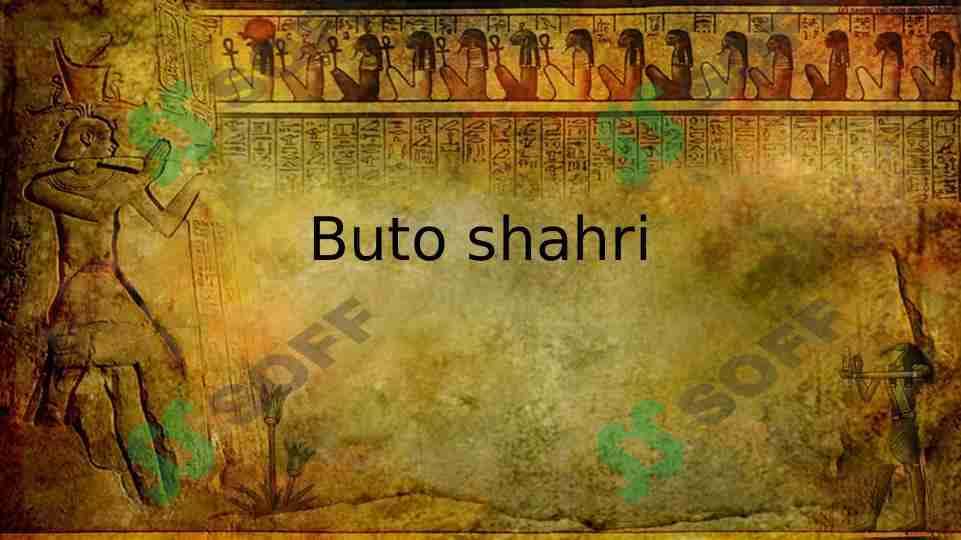 Buto shahri 1
