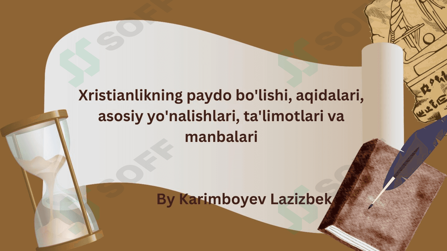 Xiristianlik dini 1