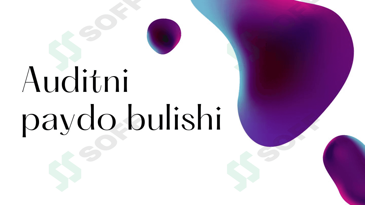 Auditni paydo bulishi 1