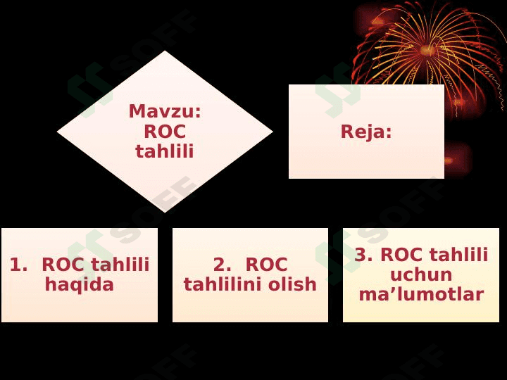 ROC tahlili 1