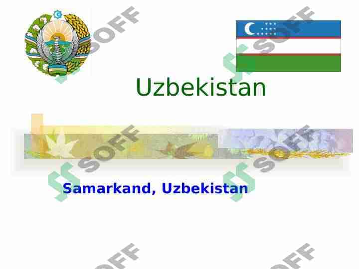 Uzbekistan history 1