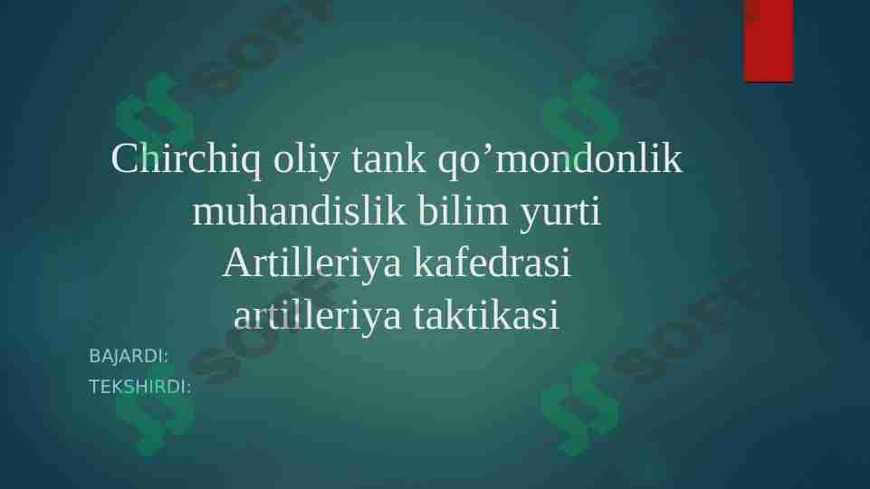 Harbiy hizmatchilarning liboslari va anjomlari 1
