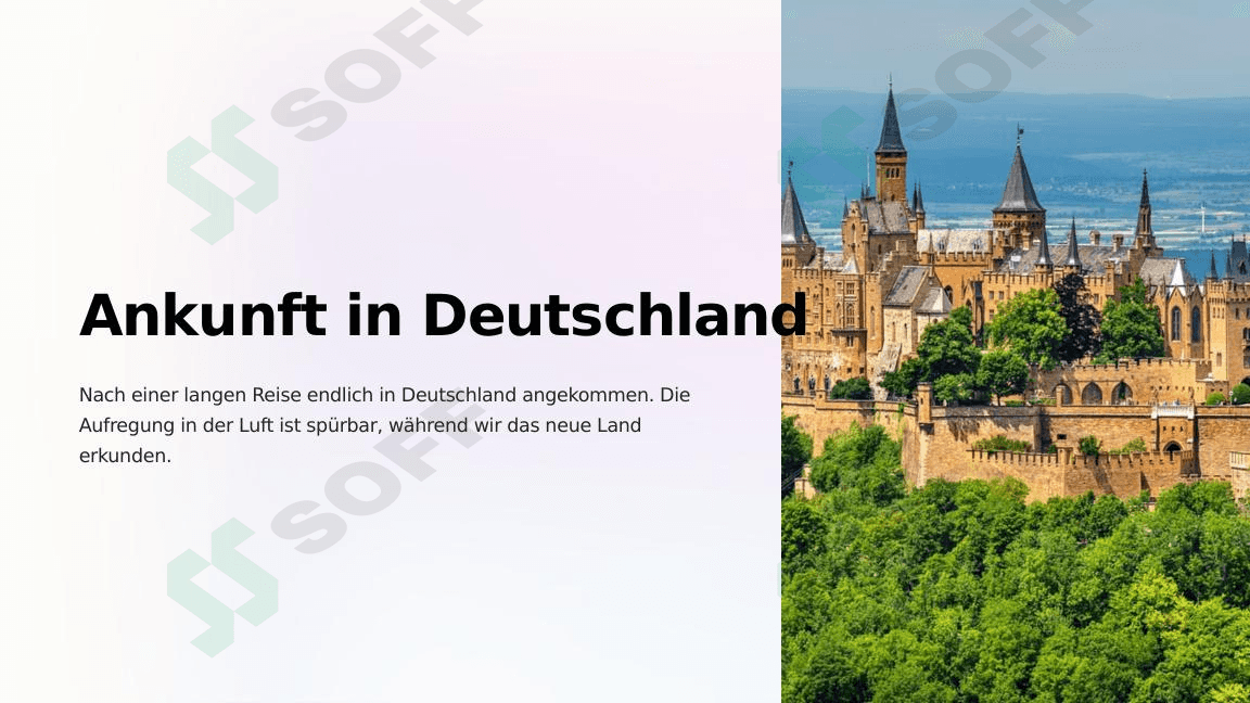 Ankunft in Deutschland 1