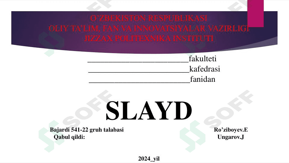 Standartlarni joriy etish tartibi 1