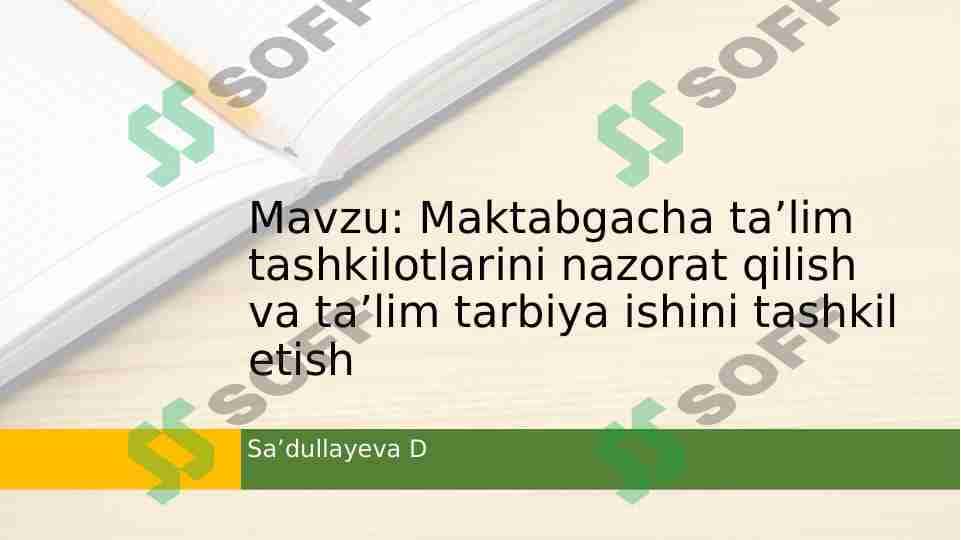 Maktabgacha yoshdagi bolalar nutqini oʻstirishning ahamiyati va vazifalari 1