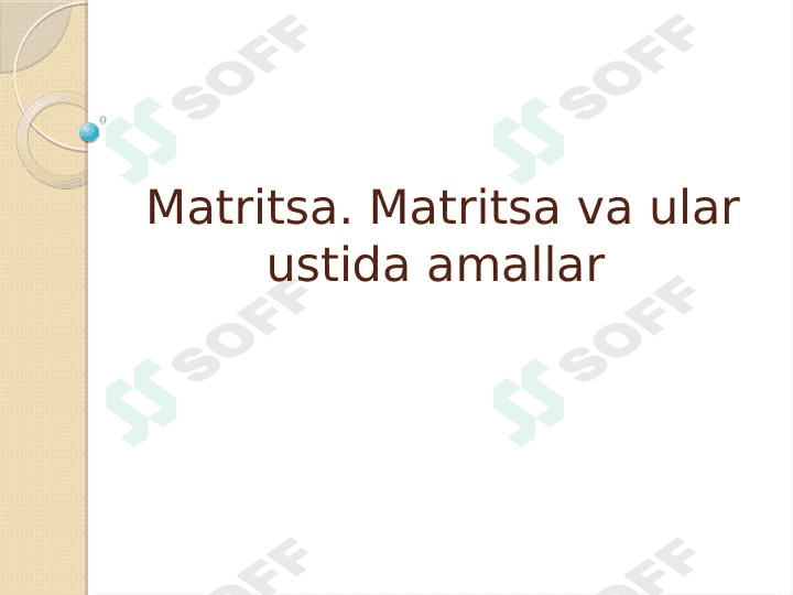 Matritsa 2 1