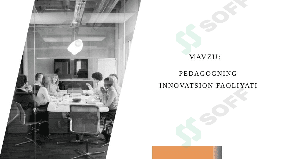 Pedagogning innovatsion faoliyati 1