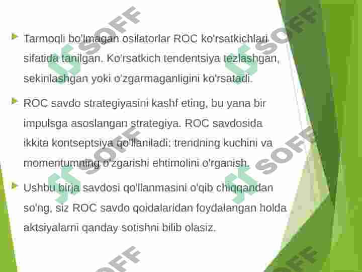 Roc tahlili 2