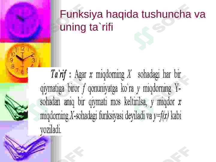 Funksiya, funksiyaning xossalari, funksiya differensiali 2