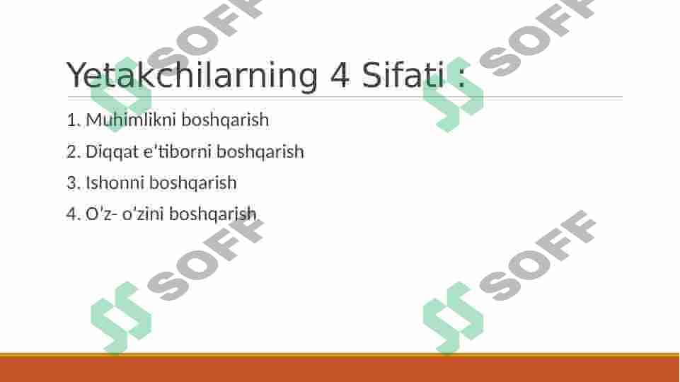 Kadrlarni boshqarishda yetakchilik 2