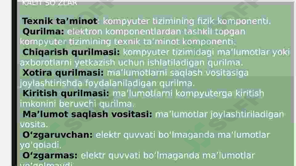 Texnik ta’minot 2