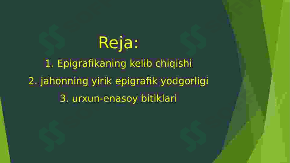 Epigrafika. Maxsus tarix fanlari 2