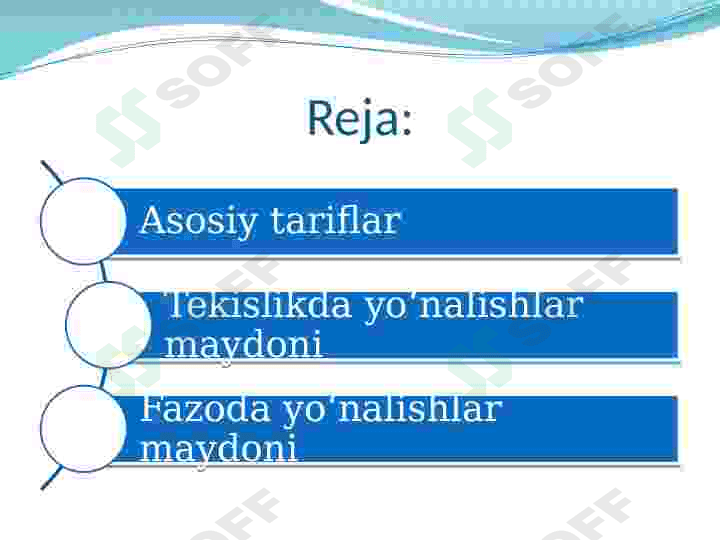Oddiy differensial tenglamalar nazayrasini 2