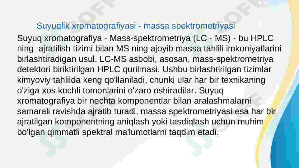 Xromatagrafiya. 2