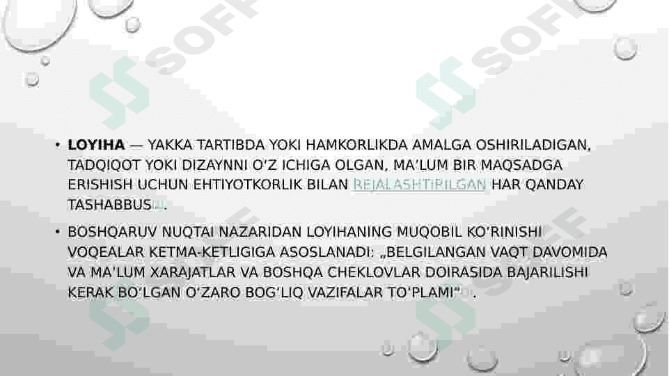 Loyiha 2