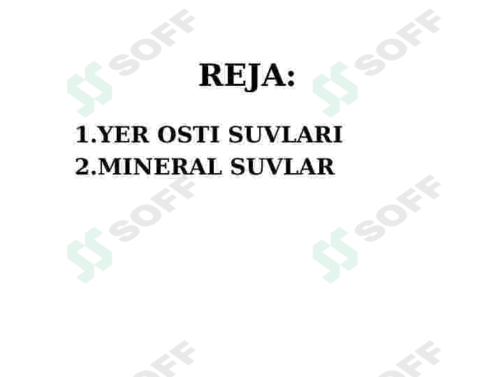 CHUCHUK SUVLARI 2