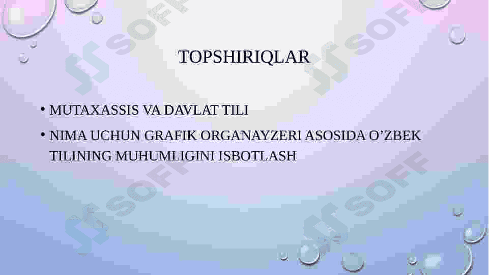Mutaxassis va davlat tili 2