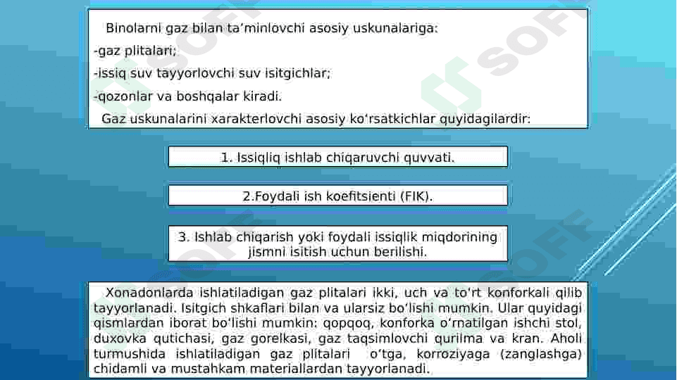 Gaz jihozlari 2
