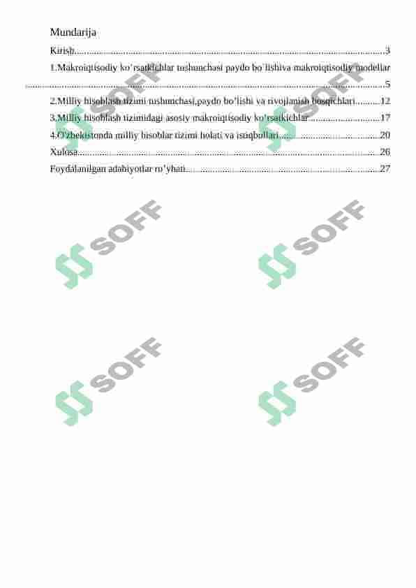 Milliy hisoblash tizimidagi asosiy makroiqtisodiy koʻrsatkichlar 2