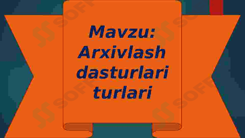 Arxivlash dasturlari 2