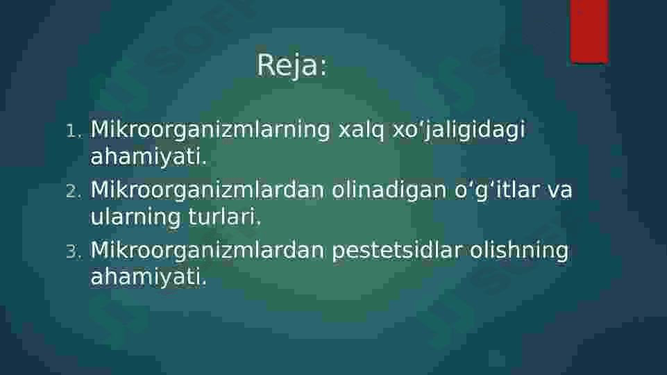 Mikroorganizmlar ishtirokida bioo'g'it ishlab chiqarish 2