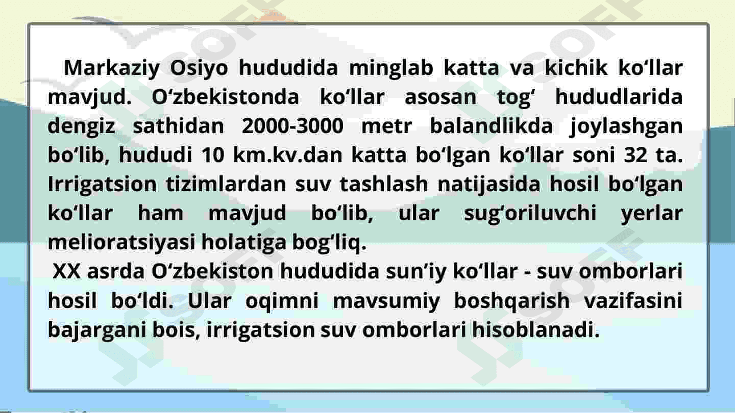 Ko'llar 2