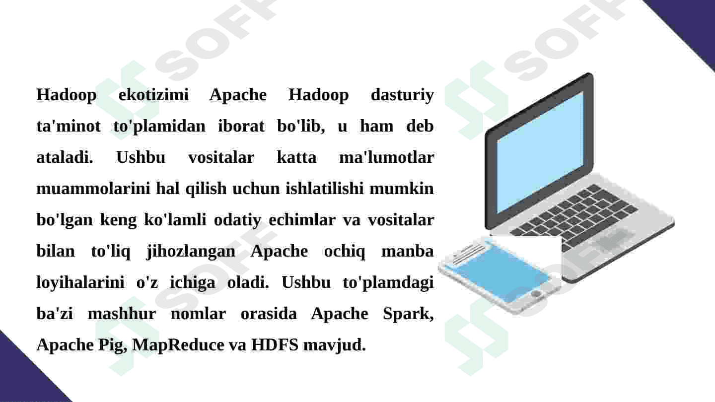 Big Data ni saqlash va uni qayta ishlash uchun Hadoop ekotizimi 2