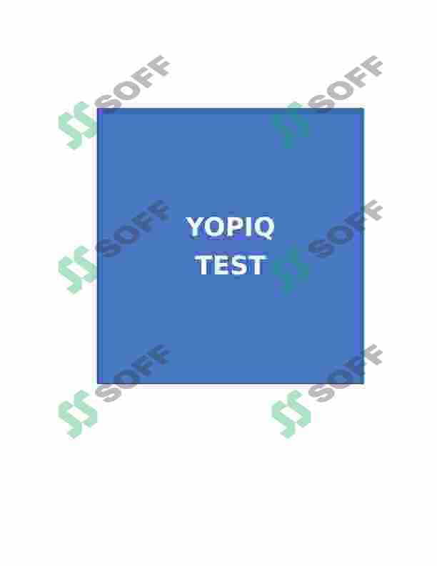BIOSFERADAN 26TA YOPIQ TEST 2