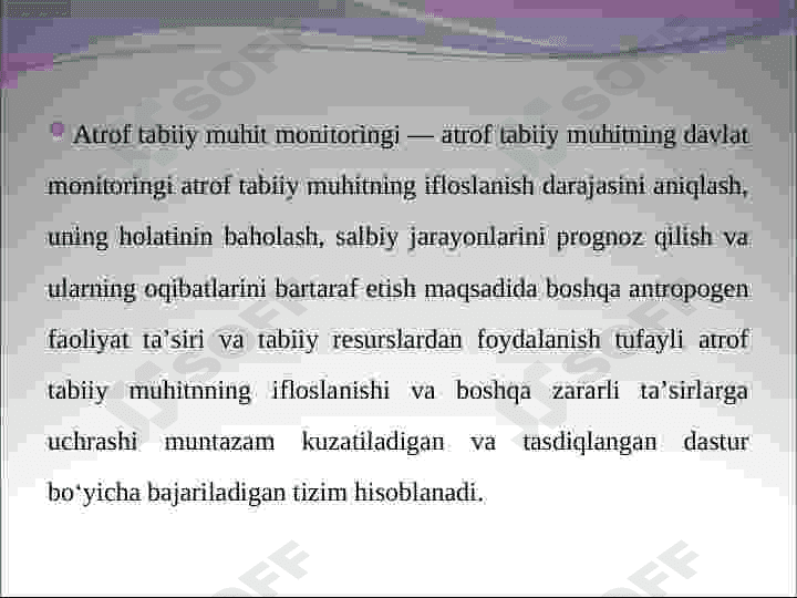 Atrof-muhitning asosiytarkibiy qismlari 2