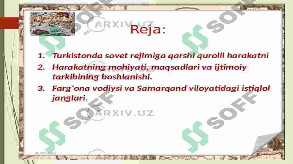 Farg'onada sovet Ittifoqi tizimiga qarshi qarshilik 2
