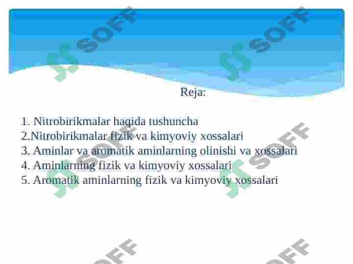 Nitrobirikmalar haqida tushuncha 2