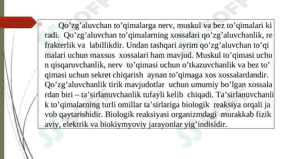 ASAB TOLALARI VA SINAPSLARNING XOSSALARINI 2