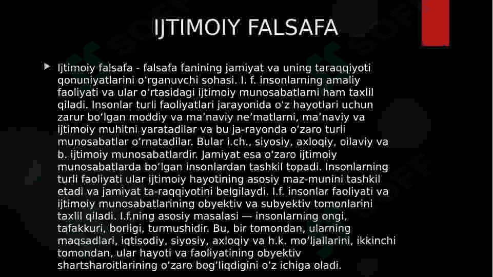 ijtimoiy falsafa 2