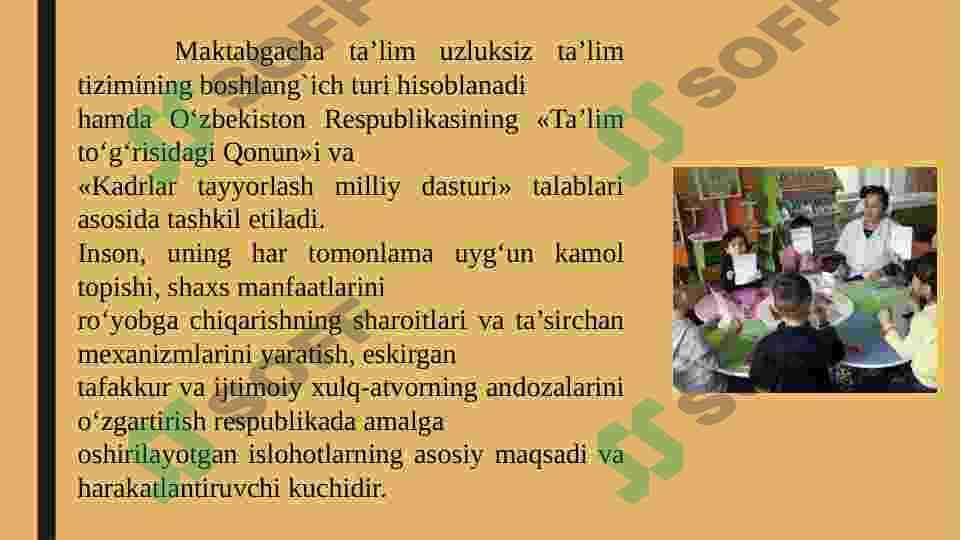 Bolalarning maktabga tayyorgarlik daraja talablarsi quyiladigan minimal talablar 2