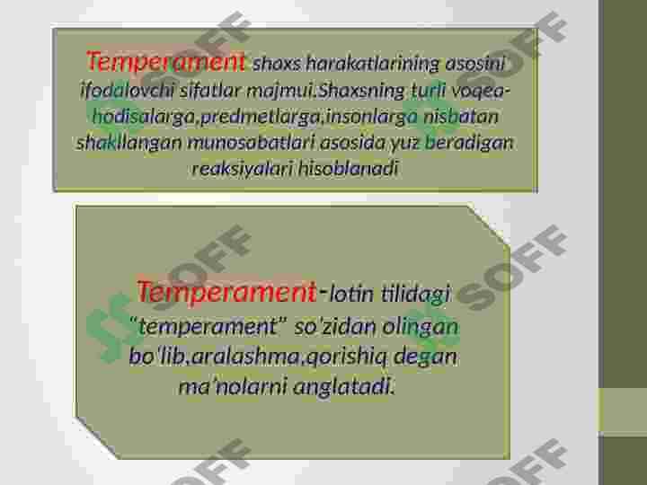 temprament 2