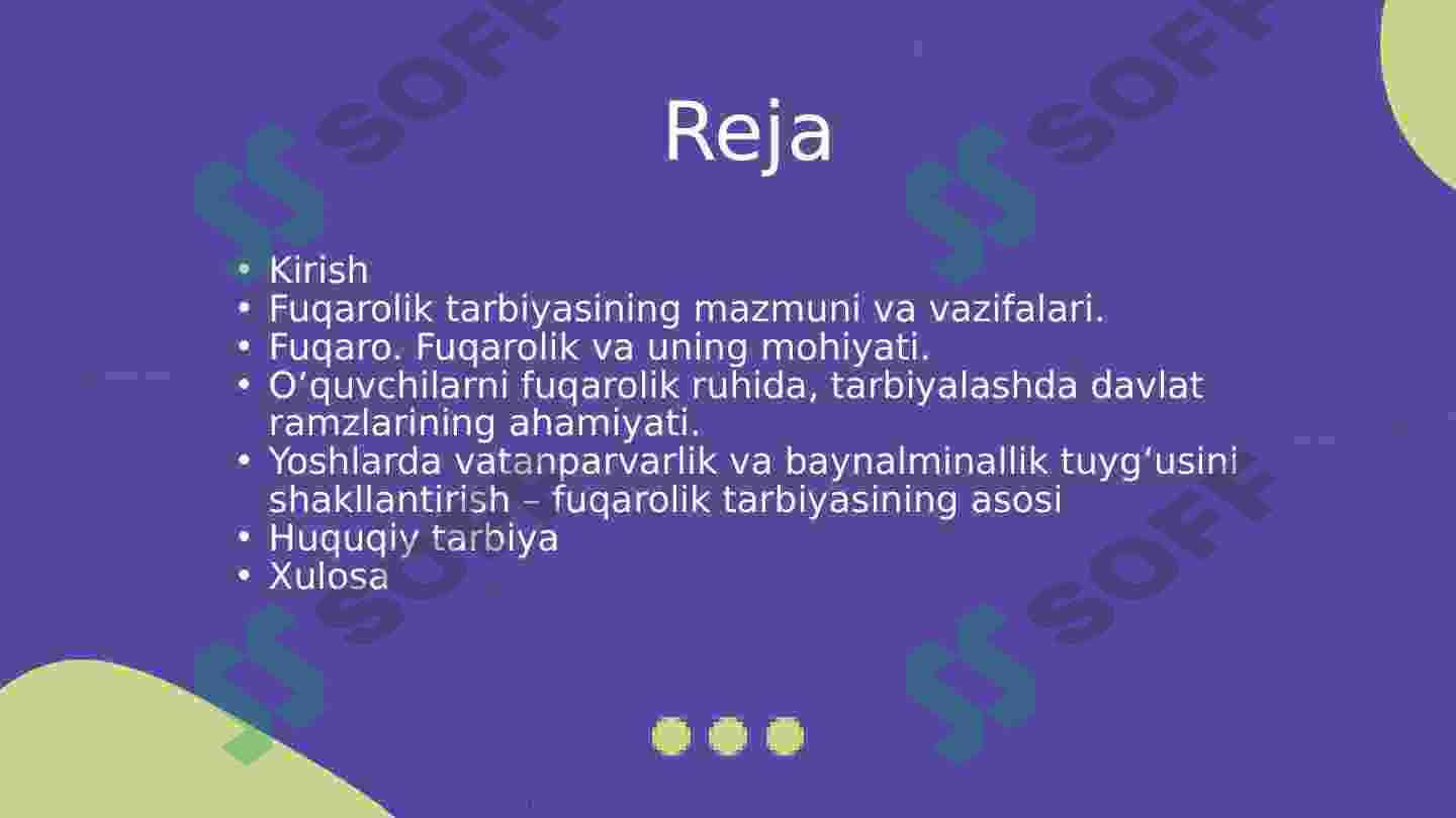 FUQAROLIK TARBIYASI 2