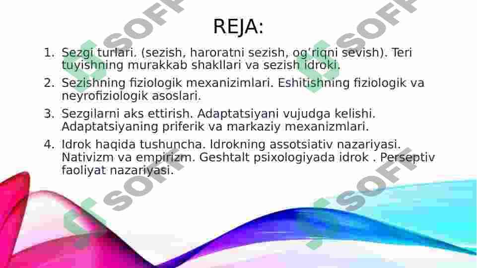 Sezgi va idrok 2