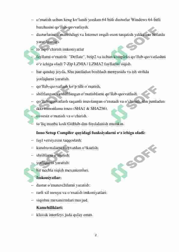 Inno Setup Compiler vositasi yordamida loyihalarni foydalanishga  tayyorlash 2