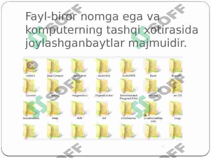 Fayl va katalog 2